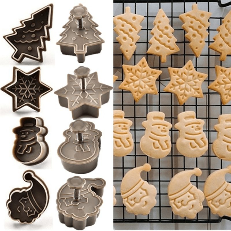CookieCraft Set – Kerstvormpjes voor perfect uitgesneden koekjes