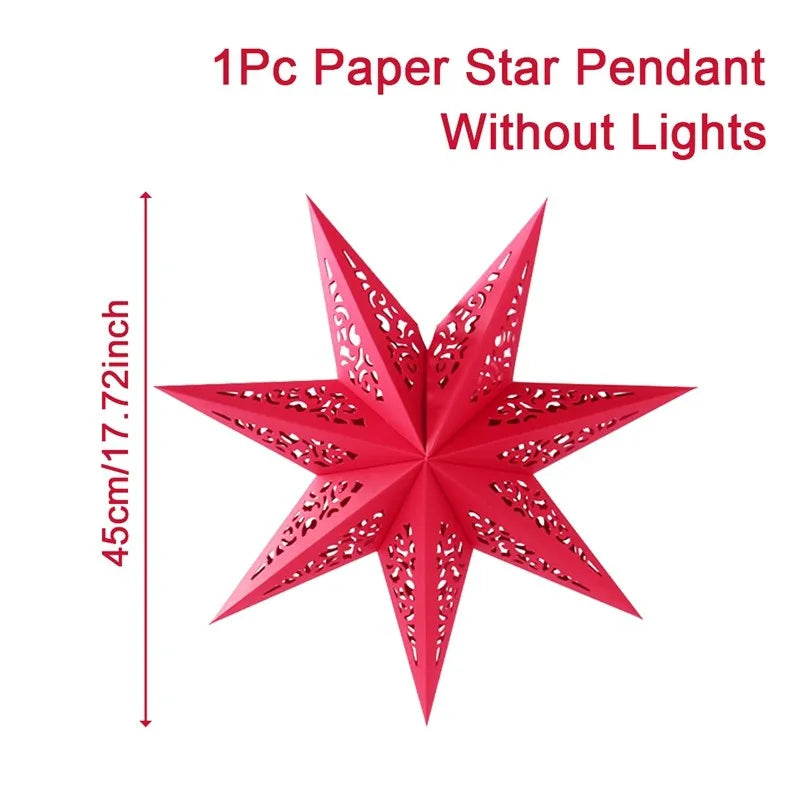 Christmas star lamp - Zorgt direct voor warme en sfeervolle kerstverlichting in huis.