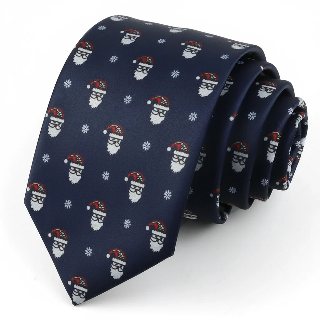 Festive christmas tie - Geef je outfit meer kerstsfeer met deze kerststropdas!