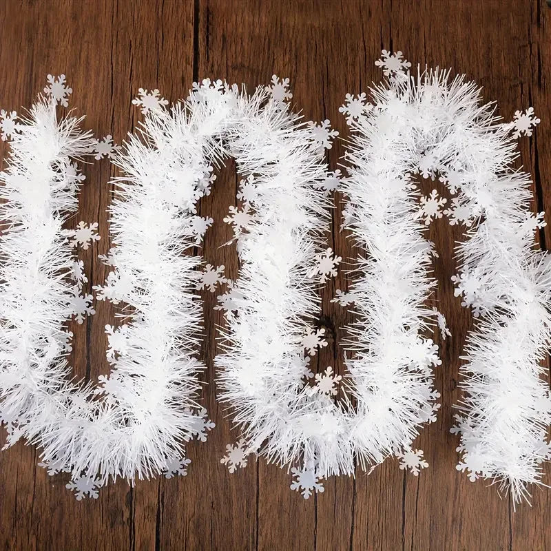 Classic Christmas Slinger – rode & groene feestdecoratie