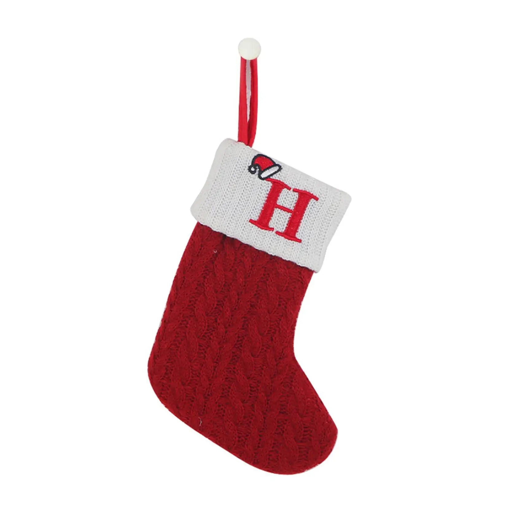 LetterCharm Stocking – Gepersonaliseerde kerstsok voor sfeervolle feestdecoratie
