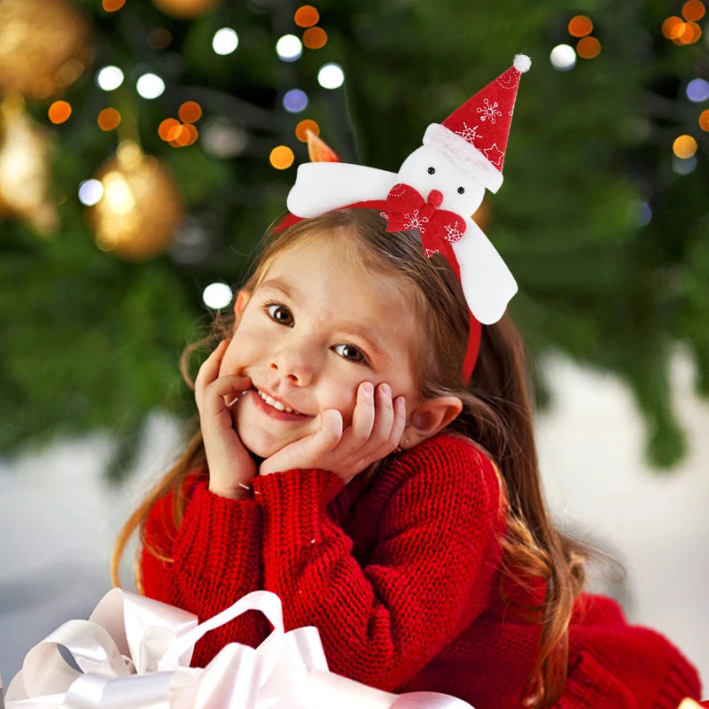 Ho ho haarbandjes - Maakt elke kerstoutfit meteen grappig, feestelijk en opvallend.