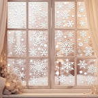 FrostyWindow Decals – Winterse Raamstickers voor Sfeervolle Decoratie