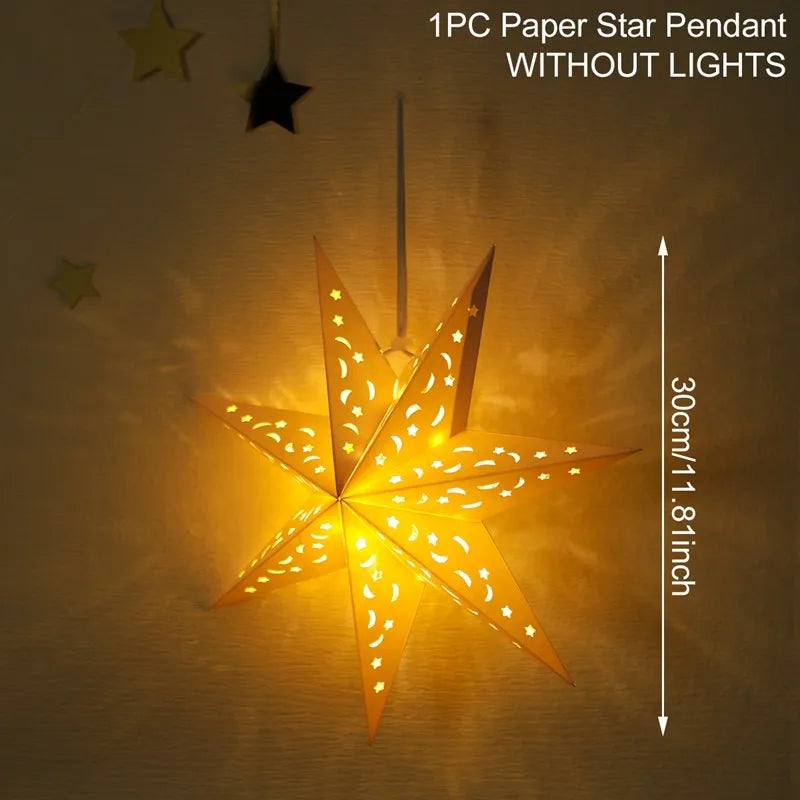 Christmas star lamp - Zorgt direct voor warme en sfeervolle kerstverlichting in huis.