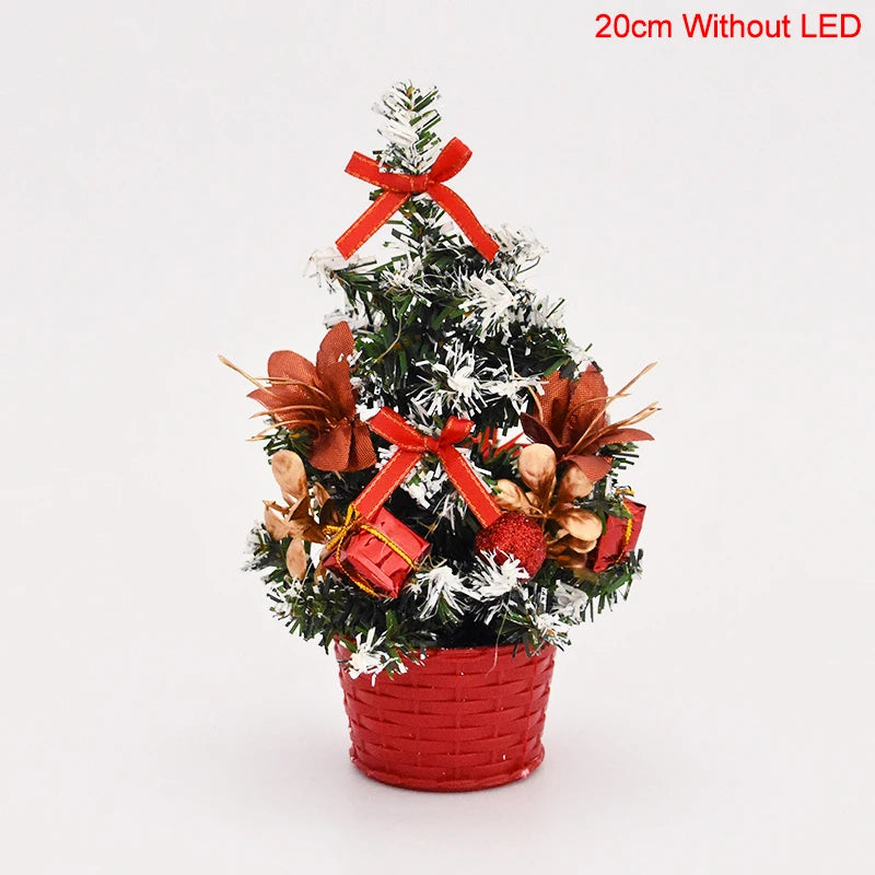 Mini christmas tree - Zorgt direct voor warme kerstsfeer in elke ruimte.