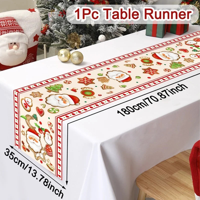 Festive Table Cover – geeft je eettafel direct een warme kerstlook