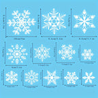 FrostyWindow Decals – Winterse Raamstickers voor Sfeervolle Decoratie