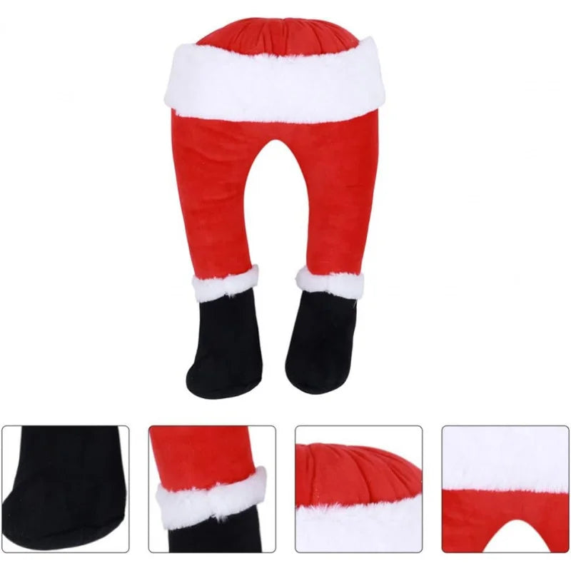 SantaStuck Legs – Hilarische kerstboomdecoratie