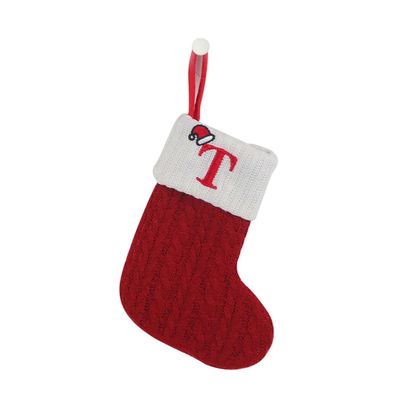 LetterCharm Stocking – Gepersonaliseerde kerstsok voor sfeervolle feestdecoratie