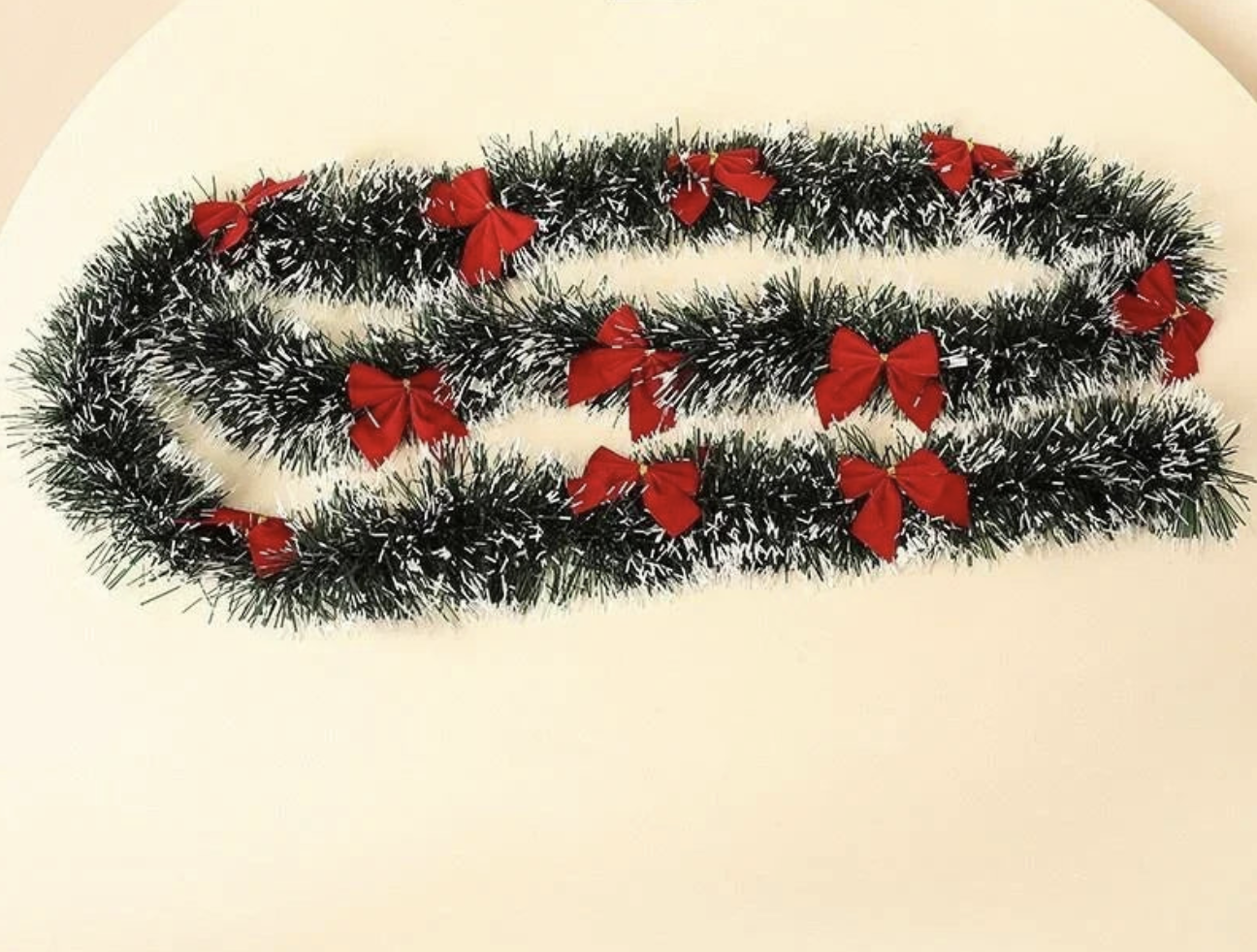 WinterGlow Slinger – volle decoratieve slinger voor muren, deuren & trappen