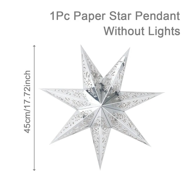 Christmas star lamp - Zorgt direct voor warme en sfeervolle kerstverlichting in huis.